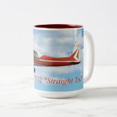 Tasse 2 Couleurs Classic Cessna 172, 1958 (Devant droit)