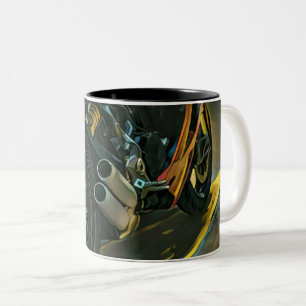 Tasse 2 Couleurs classic vintage motorcycle vend