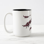 Tasse 2 Couleurs Classification biologique pour un carcinologue (Gauche)