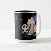 Tasse 2 Couleurs Classique cinéma (Devant droit)