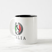 Tasse 2 Couleurs Classique d'Italie (Devant gauche)