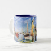 Tasse 2 Couleurs Claude Monet : Embarcations de plaisance à (Devant gauche)