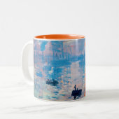 Tasse 2 Couleurs Claude Monet - Impression, soleil levant (Devant gauche)