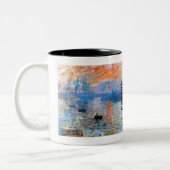 Tasse 2 Couleurs Claude Monet Impression, Sunrise (1872) (Gauche)