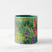 Tasse 2 Couleurs Claude Monet : Le jardin d'iris chez Giverny (Centre)