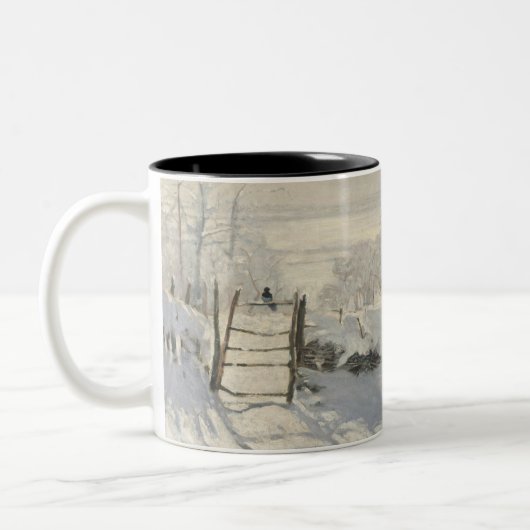 Tasse 2 Couleurs Claude Monet - Le Magpie (Gauche)