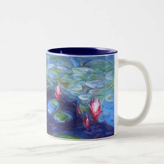 Tasse 2 Couleurs Claude Monet : Nénuphars 2 (Droit)