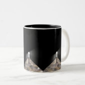 Tasse 2 Couleurs Clavier dans l'espace (Devant droit)