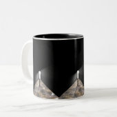 Tasse 2 Couleurs Clavier dans l'espace (Devant gauche)