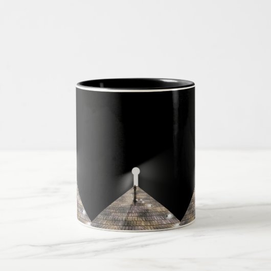 Tasse 2 Couleurs Clavier dans l'espace (Centre)