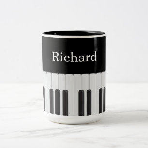 Tasse 2 Couleurs Clavier pour piano