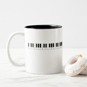 Tasse 2 Couleurs Clavier pour piano