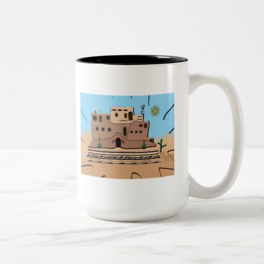 Tasse 2 Couleurs Clay House (Droit)