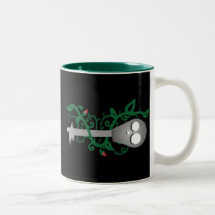 Tasse 2 Couleurs Clé de squelette