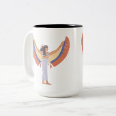 Tasse 2 Couleurs Cléopâtre. (Devant gauche)