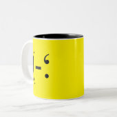 Tasse 2 Couleurs Clin d'oeil (Devant gauche)