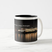Tasse 2 Couleurs Clinton/ferry de Mukilteo (Devant droit)