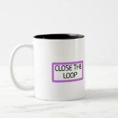 Tasse 2 Couleurs Close the Loop | Ceramic (Gauche)