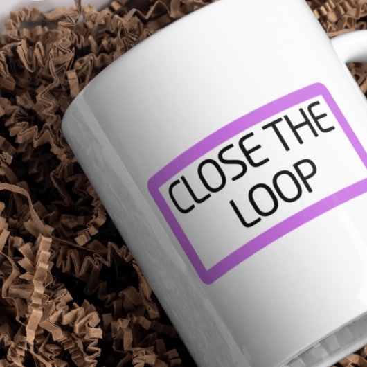 Tasse 2 Couleurs Close the Loop | Ceramic