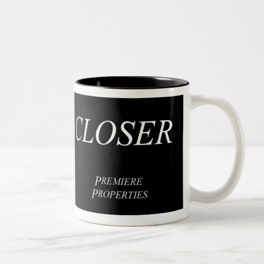 Tasse 2 Couleurs CloserMug (Droit)
