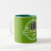 Tasse 2 Couleurs Clôture de l'épée concurrentielle (Devant gauche)