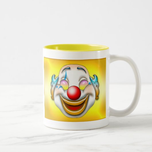 TASSE 2 COULEURS CLOWN (Droit)
