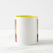 Tasse 2 Couleurs Clown de Barack Obama (Centre)