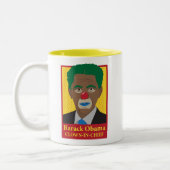 Tasse 2 Couleurs Clown de Barack Obama (Gauche)