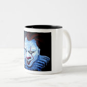 Tasse 2 Couleurs Clown : Mal (Devant droit)