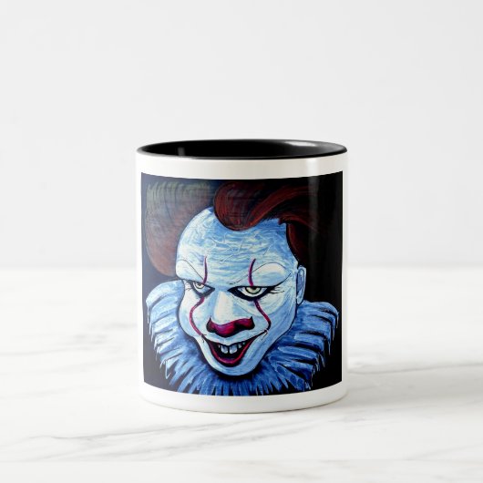 Tasse 2 Couleurs Clown : Mal (Centre)