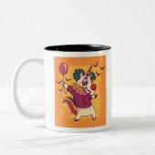 Tasse 2 Couleurs Clown Unicorn (Gauche)