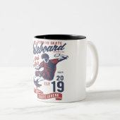 Tasse 2 Couleurs Club de ski (Devant droit)