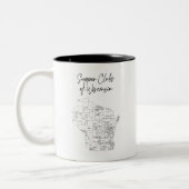 Tasse 2 Couleurs Club de souper (Gauche)