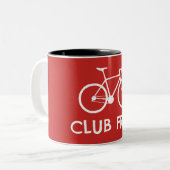 Tasse 2 Couleurs Club Fred Cycling (Devant gauche)