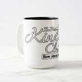 Tasse 2 Couleurs Club Kindness (Devant gauche)