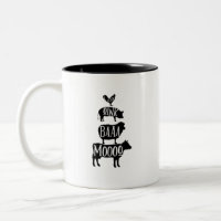 Cluck Oink Baa Moo - Chicken Pig Sheep Cow Farmer