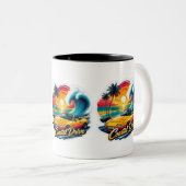 Tasse 2 Couleurs Coastal Drive (Devant droit)