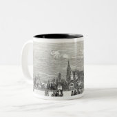 Tasse 2 Couleurs Cobourg, gravé par W.J. Linton (Devant gauche)