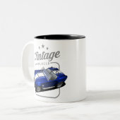 Tasse 2 Couleurs Cobra vintage (Devant gauche)
