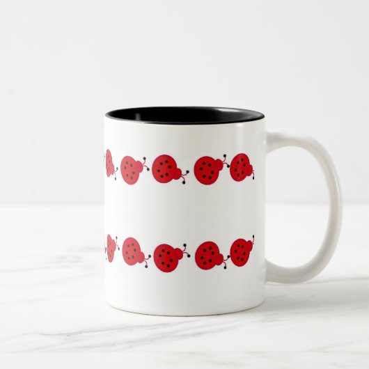 Tasse 2 Couleurs Coccinelle (Droit)