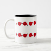 Tasse 2 Couleurs Coccinelle (Gauche)