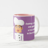Tasse 2 Couleurs Cocinera (Devant droit)
