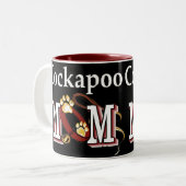 Tasse 2 Couleurs Cockapoo Chien Maman Cadeaux (Devant gauche)