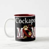 Tasse 2 Couleurs Cockapoo Chien Maman Cadeaux (Gauche)