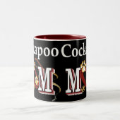 Tasse 2 Couleurs Cockapoo Chien Maman Cadeaux (Centre)