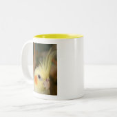 Tasse 2 Couleurs Cockatiel Cutie (Devant gauche)