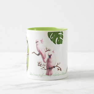 Tasse 2 Couleurs "cockatoos"