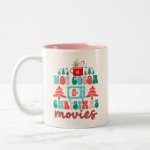 Tasse 2 Couleurs Coco rétro et films de Noël (Gauche)