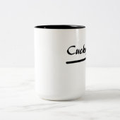 Tasse 2 Couleurs Cocu de Cucky (Centre)