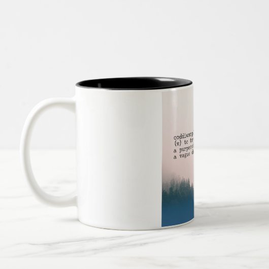 Tasse 2 Couleurs Coddiwomple (Gauche)